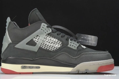 Hyperoad OF  'BRED' X JORDAN AIR 2020 4 RED BLACK 1008